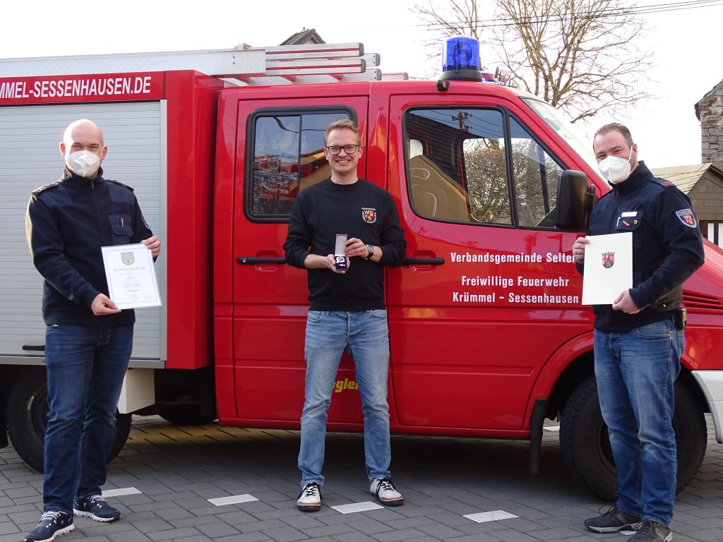 Ehrungstag bei der Freiwilligen Feuerwehr Krmmel-Sessenhausen 