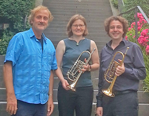 Das Trio Festivo spielt in Neustadt: (von links) Hans-Andr Stamm, Marion Kutscher und Michael Frangen. (Foto: Trio Festivo)