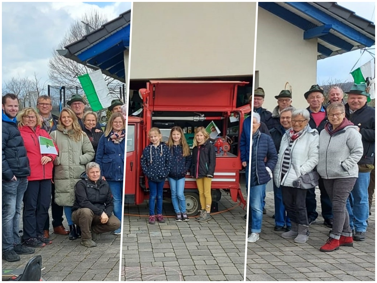 ber 40 Personen waren auf der berraschungsfeier dabei, die auch emotionale Momente bereithielt. (Foto: SV Leuzbach-Bergenhausen) 