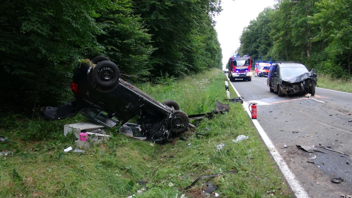 Frau schwerverletzt bei Unfall zwischen Hachenburg und Merkelbach am 15. Juli
