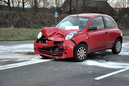 Verkehrsunfall legte Verkehr in Altenkirchen lahm