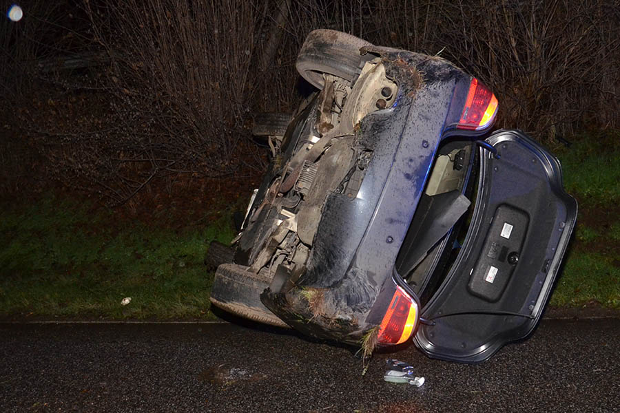 Profillose Hinterreifen: BMW berschlug sich