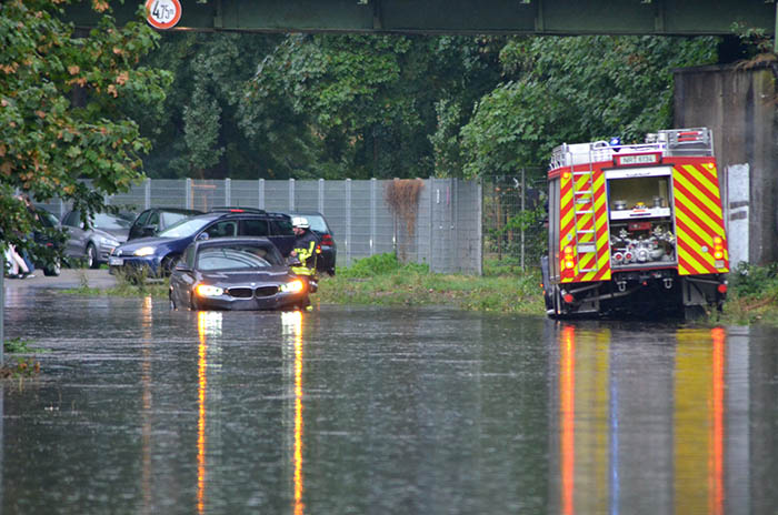 In diesem Jahr war Neuwied mehrfach von berschwemmungen betroffen. Foto: Uwe Schumann