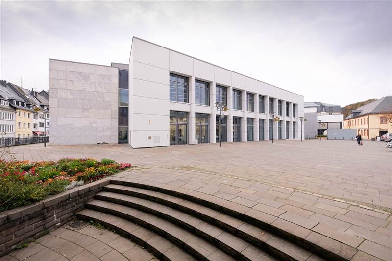 Seit heute ist das Hrsaalzentrum am Campus Unteres Schloss in Betrieb. (Foto: Pressestelle Universitt Siegen)