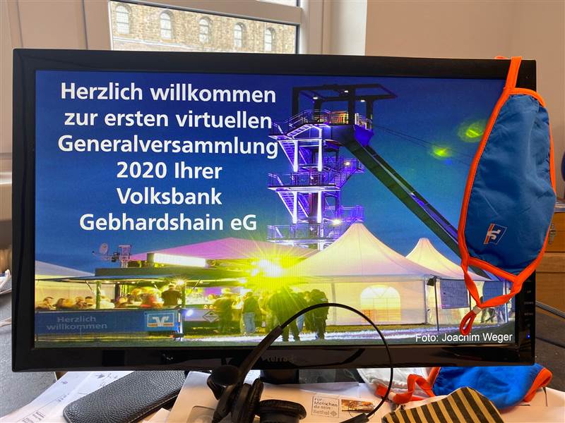 Niedrigzinsen wachsende Herausforderung fr Volksbank Gebhardshain 
