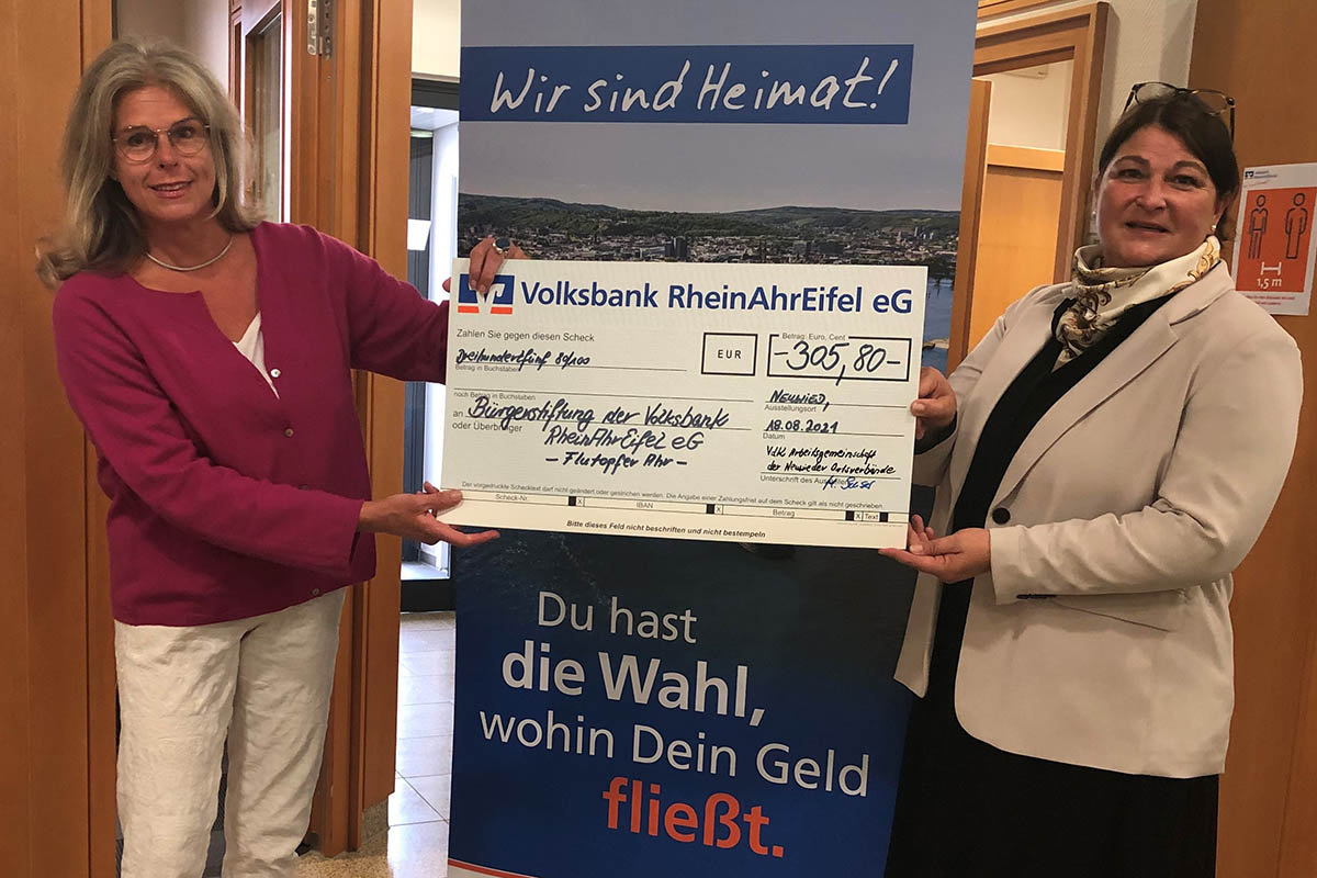 VdK-Ortsverbnde Neuwied feiern Sommerfest und sammeln fr Flutopfer 