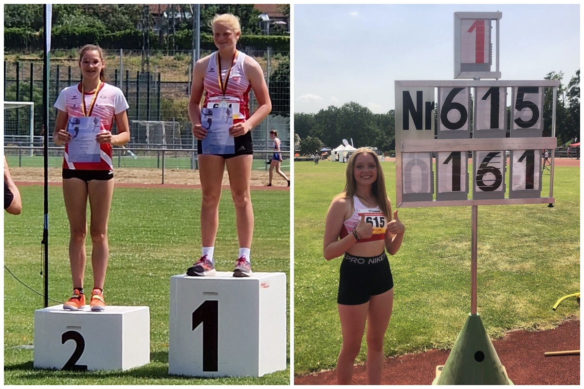 Die Leichtathletinnen des VfL Waldbreitbach zeigten ihr Knnen. (Fotos: privat)