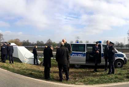 "Enforcement Trailer" in Altenkirchen im Einsatz