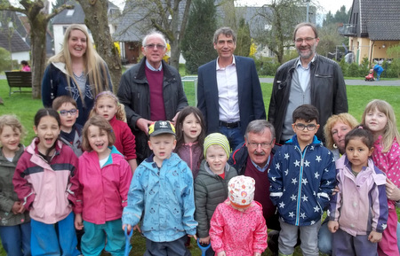 Raiffeisen ist das Vorbild: Kita-Projekt Vom Korn zum Brot