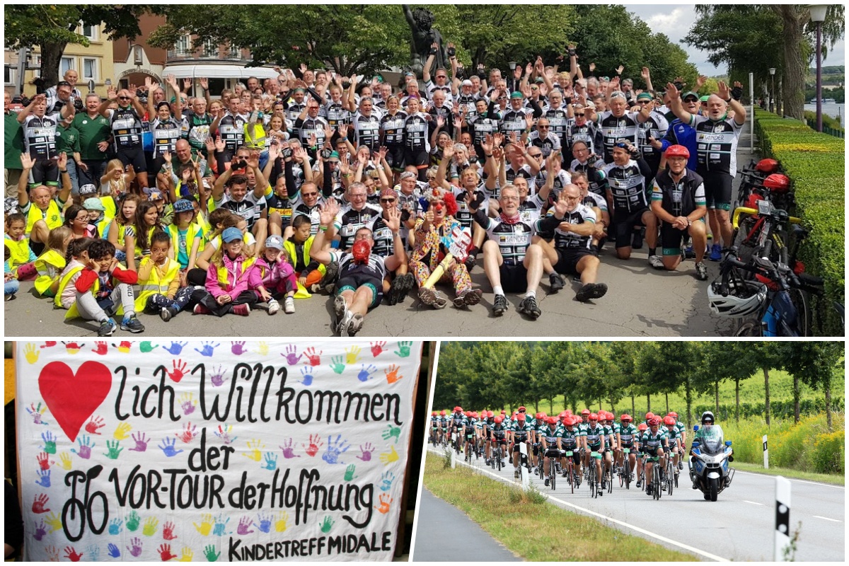 Ab dem 7. August knnen zahlreiche Benefiz-Radler endlich wieder Spenden fr krebskranke Kinder sammeln. (Fotos: privat)