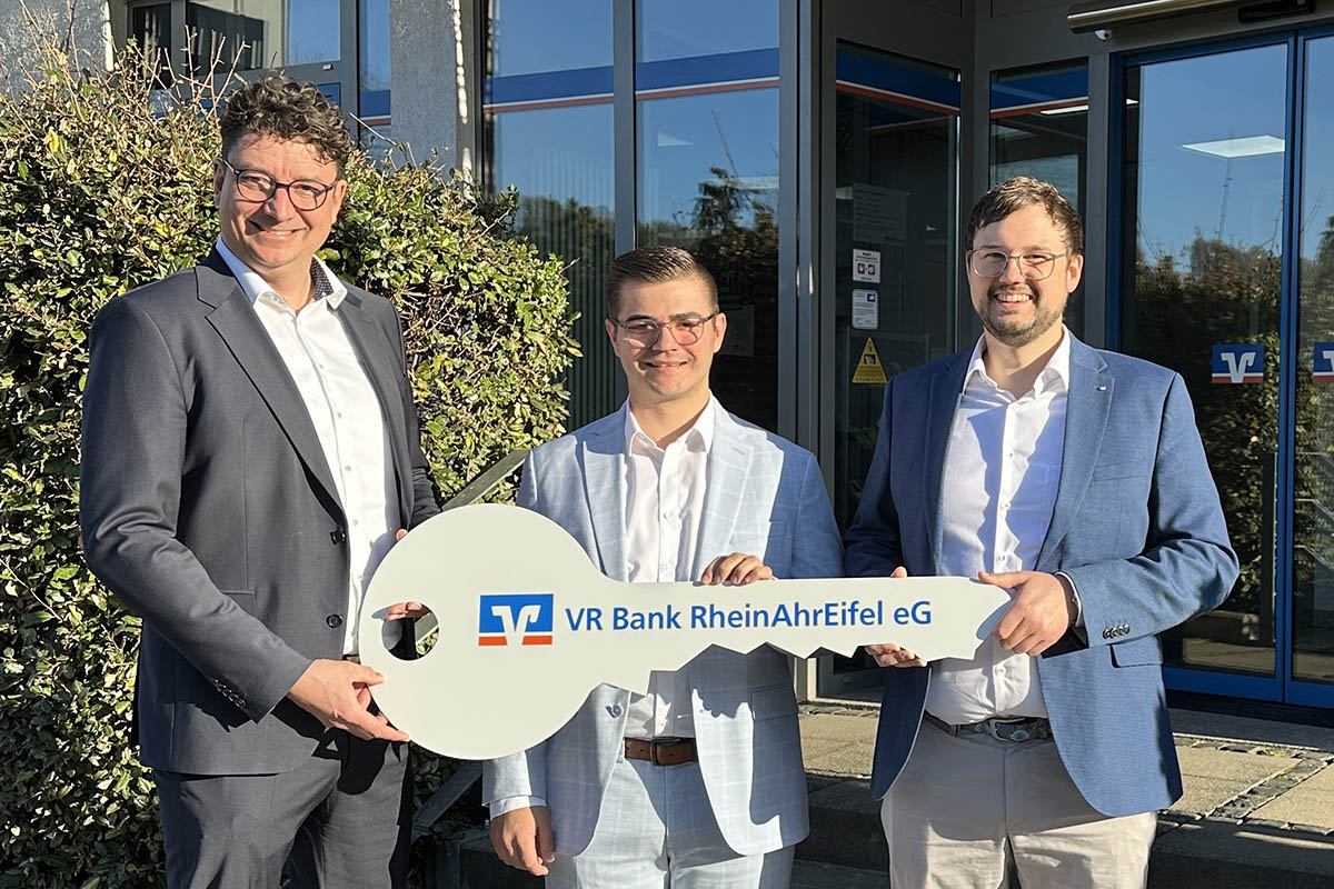 Felix Rockenbach bernimmt Leitung der VR Bank in Waldbreitbach