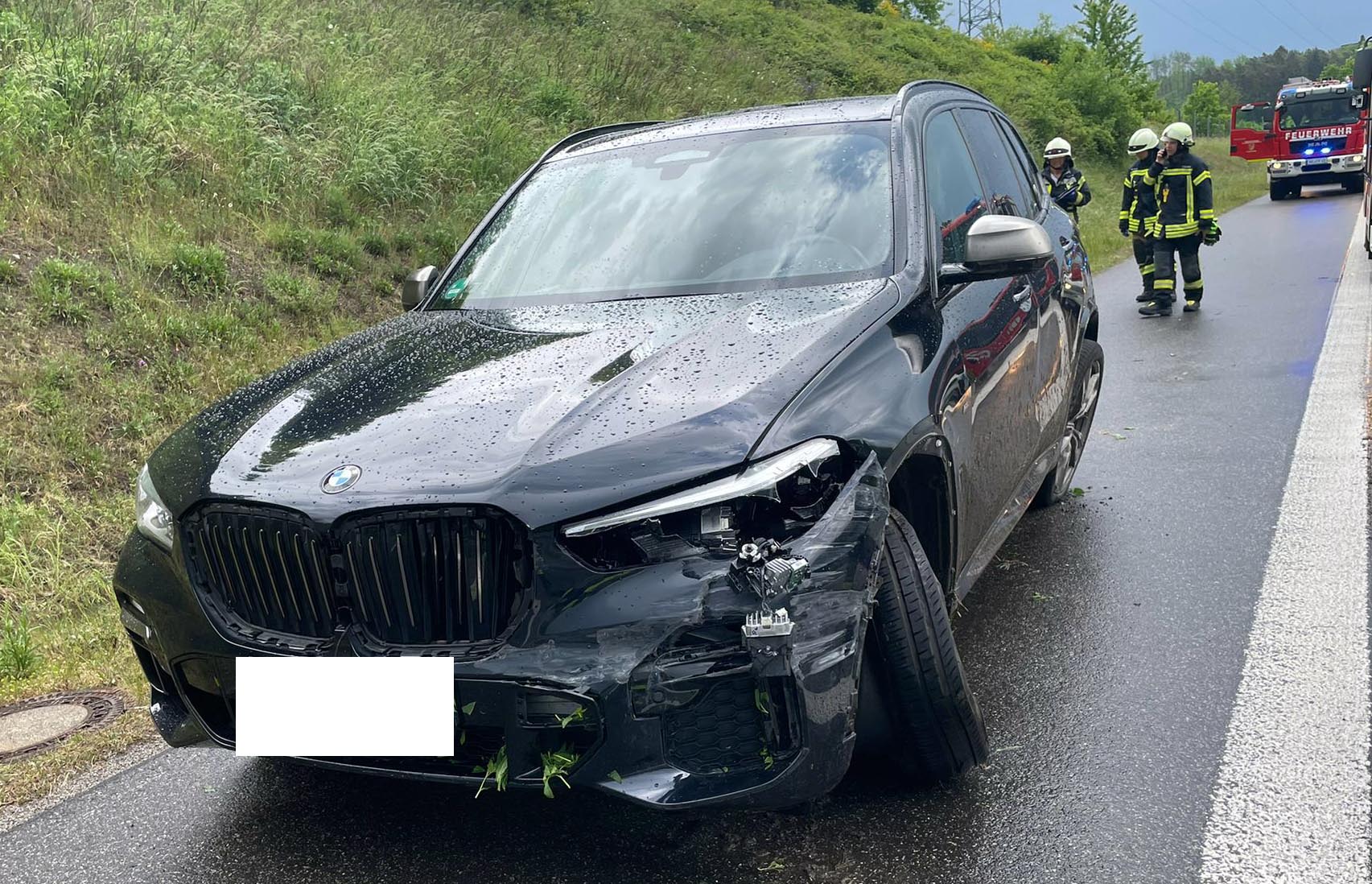 Verkehrsunfall auf der Autobahn zwischen Willroth und Epgert fhrte zu Stau
