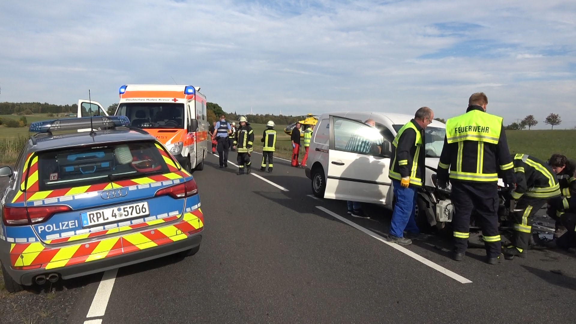 Motorradfahrer bei Verkehrsunfall verstorben