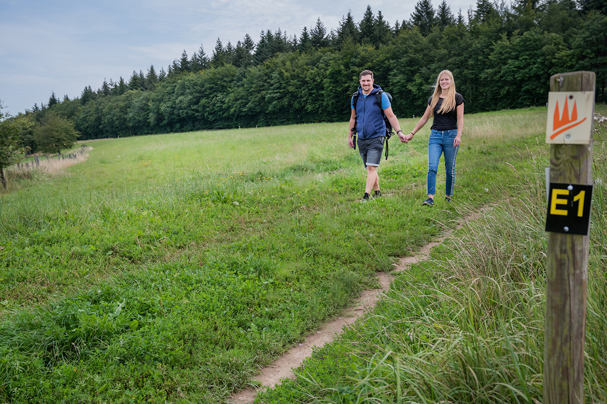 Auf dem Klosterweg bei Ehlscheid. Foto: Andreas Pacek - Touristik-Verband Wiedtal