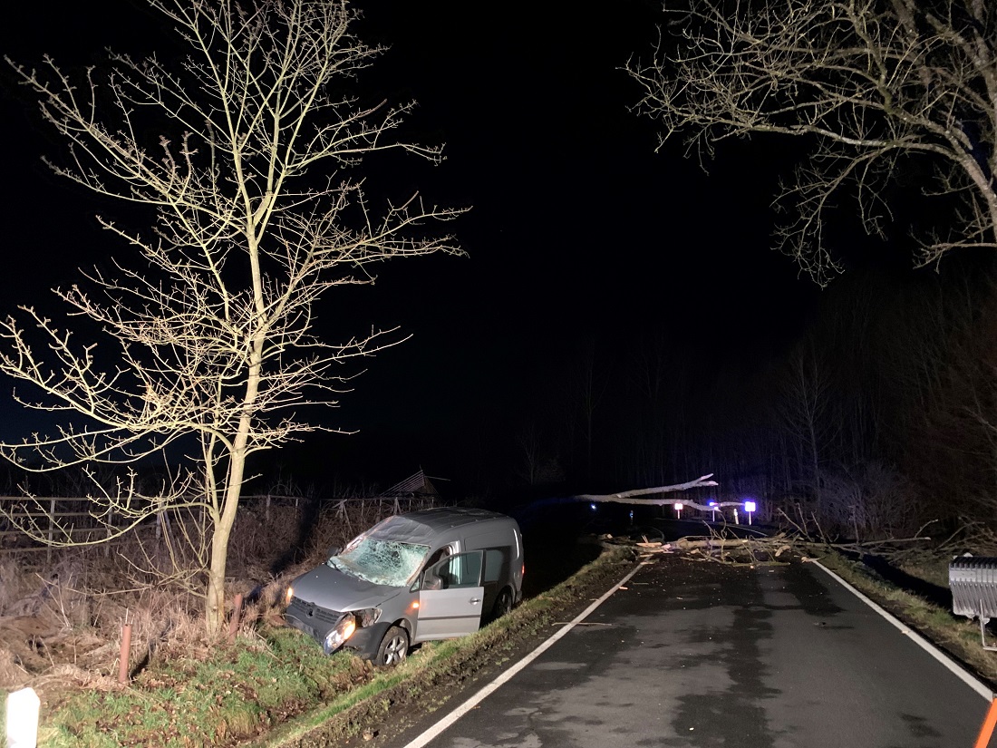 Ylenia und Zeynep forderten auch die Feuerwehren der Verbandsgemeinde Wallmerod