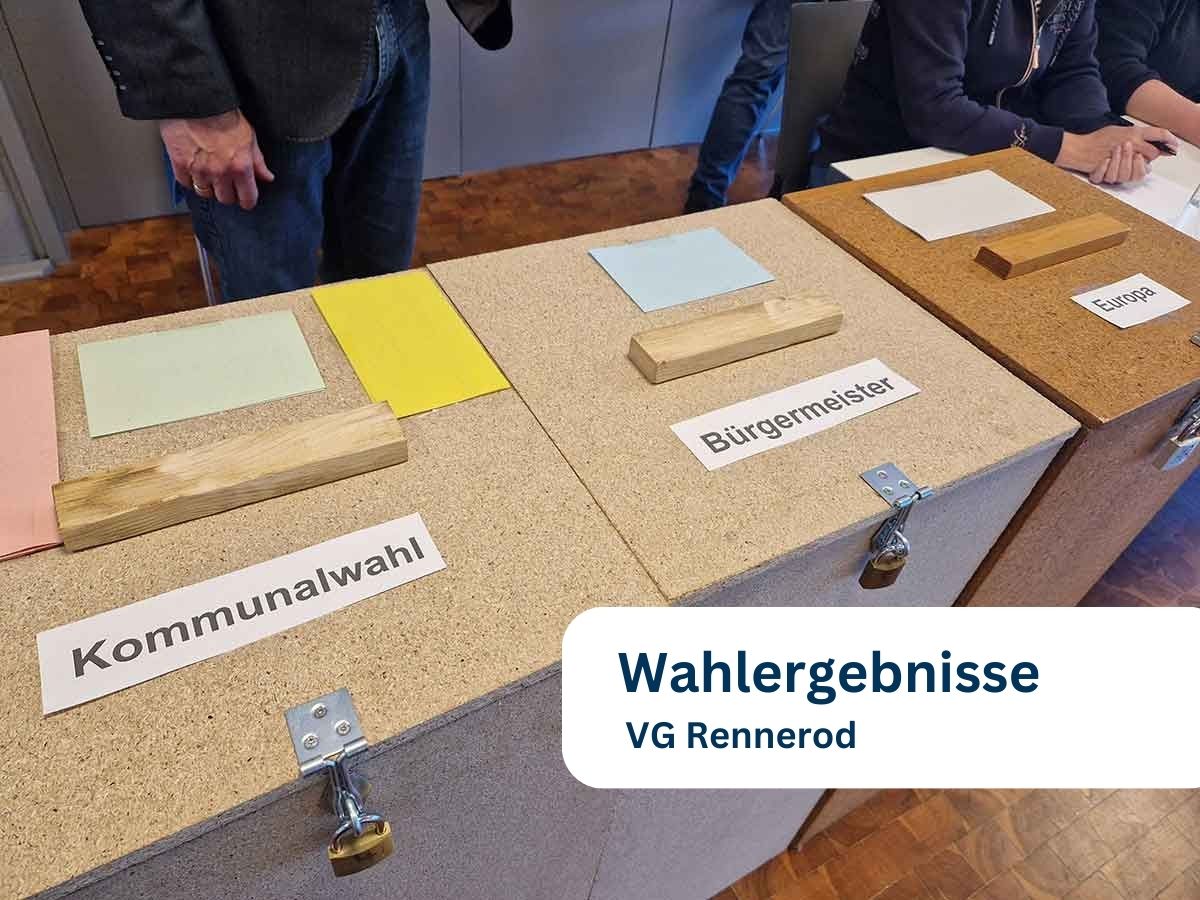 Ergebnisse der Kommunalwahl 2024 in der Verbandsgemeinde Rennerod