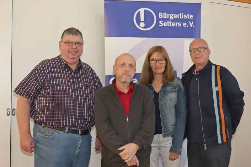 Von links: Hanno Steindorf, Rainer Reum, Gabriele Wolters und Christof Brügger. Foto: privat