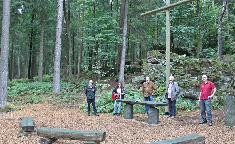 kumenische Waldandacht am Kleinen Wolfstein 