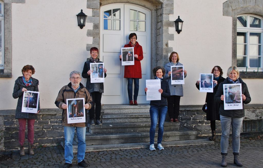 Der Kreuzweg beginnt an der Evangelischen Kirche in Wallmerod. Foto: Dirk Hanz