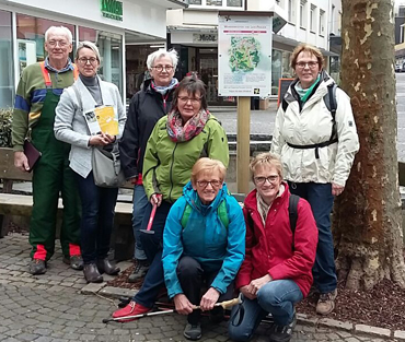 Ausgangspunkt des Themenwanderweges der Landfrauen im Bezirk Wissen-Mittelhof-Katzwinkel ist der Marktplatz. Hier starteten die Erneuerungsarbeiten. Foto: pr