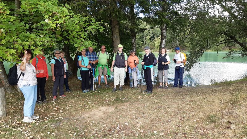 WWV Bad Marienberg auf dem Wasser-Erlebnis-Pfad. Fotos: privat