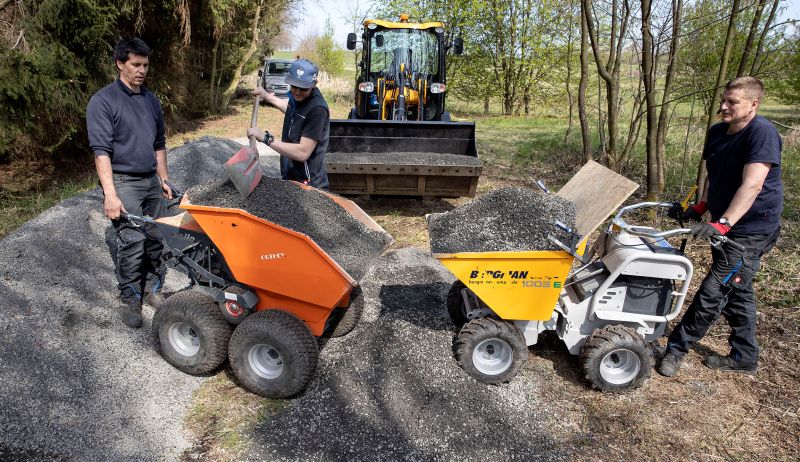 Rechtzeitig wurde der Rundwanderweg repariert. Foto: privat