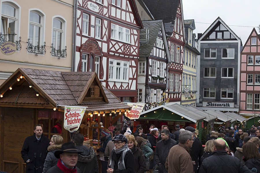 Weihnachtsmarkt auf dem Alten Markt und in der ganzen Innenstadt Hachenburgs. Foto: Archiv