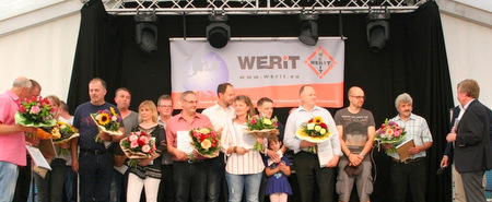 Werit lud zum Firmen- und Familienfest