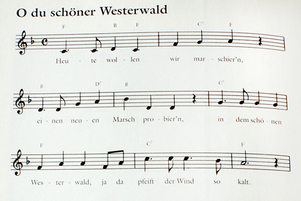 Westerwaldlied ist in der Diskussion 