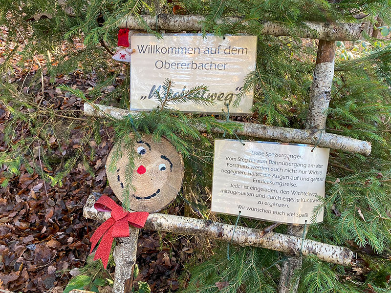 Der "Wichtelweg" in Obererbach bei Altenkirchen. Fotos: Bjrn Schumacher