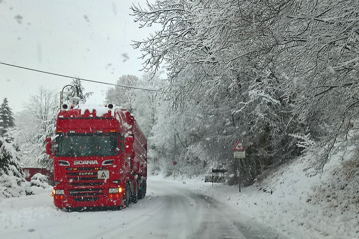 Unwetterwarnung fr den Westerwald - massive Schneeflle und Glatteis drohen