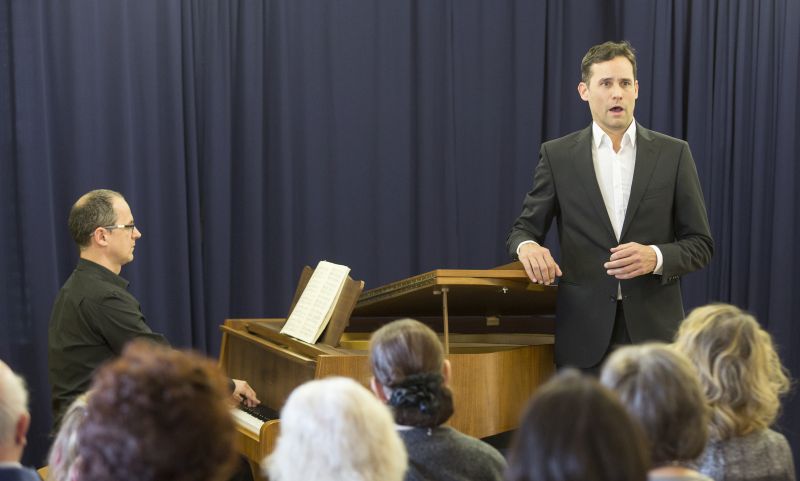 Bjrn Adam und Andrs Orbn prsentierten Schuberts Musik mit groer Intensitt. Foto: privat