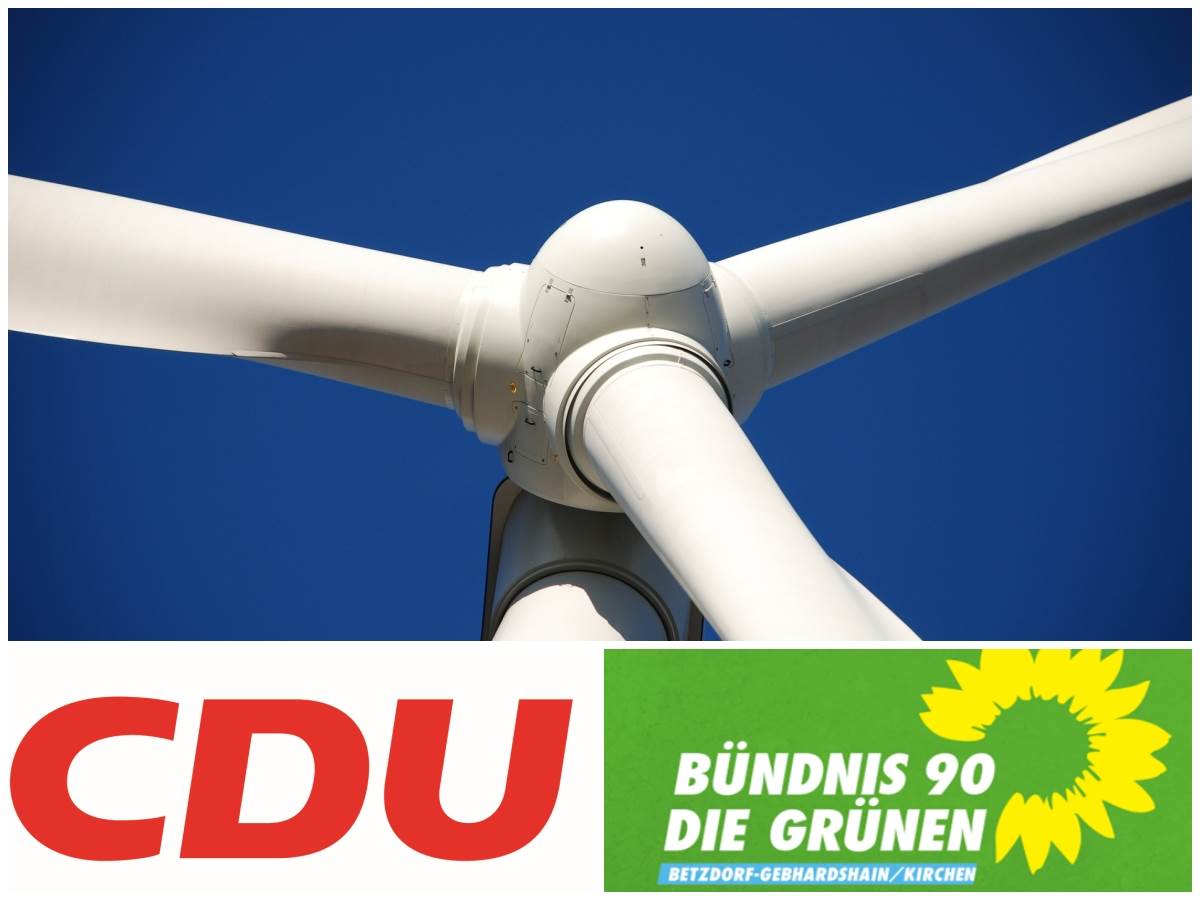 Windkraft in VG Kirchen: CDU und Grne liefern sich Schlagabtausch  