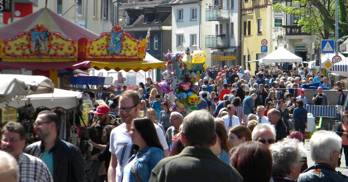 Der Wissener Maimarkt findet in diesem Jahr am Sonntag, dem 8. Mai, statt. (Foto: Archiv/Treffpunkt Wissen)