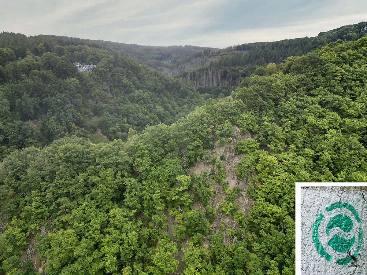 Die W�ller Tour vom Teufelsberg zur Caaner Schweiz besticht durch wunderbare Aussichten und Natur. (Foto: Andreas Pacek | Westerwald Touristik Service)