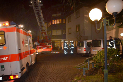 Brand im Lebenshilfe-Wohnheim - Mehrere Personen verletzt