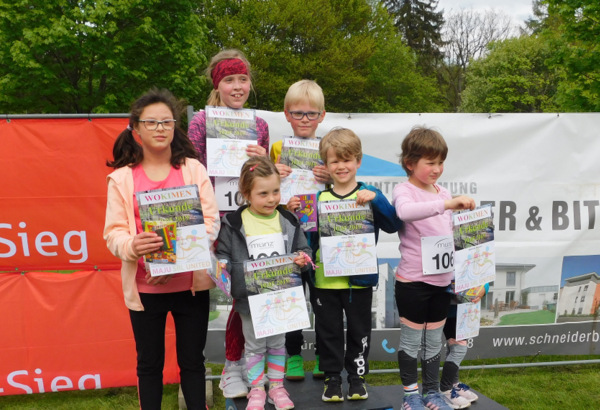 Fr die Kinder waren bei der Wokimen-Premiere auf der Rundstrecke Lufe ber 500, 1.000 und 2.000 Meter vorgesehen. (Foto: wear) 