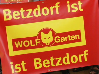 Nur noch bis 1. November: Wolf-Garten Betzdorf. Eine ra geht zu Ende. Fotos: Helga Wienand