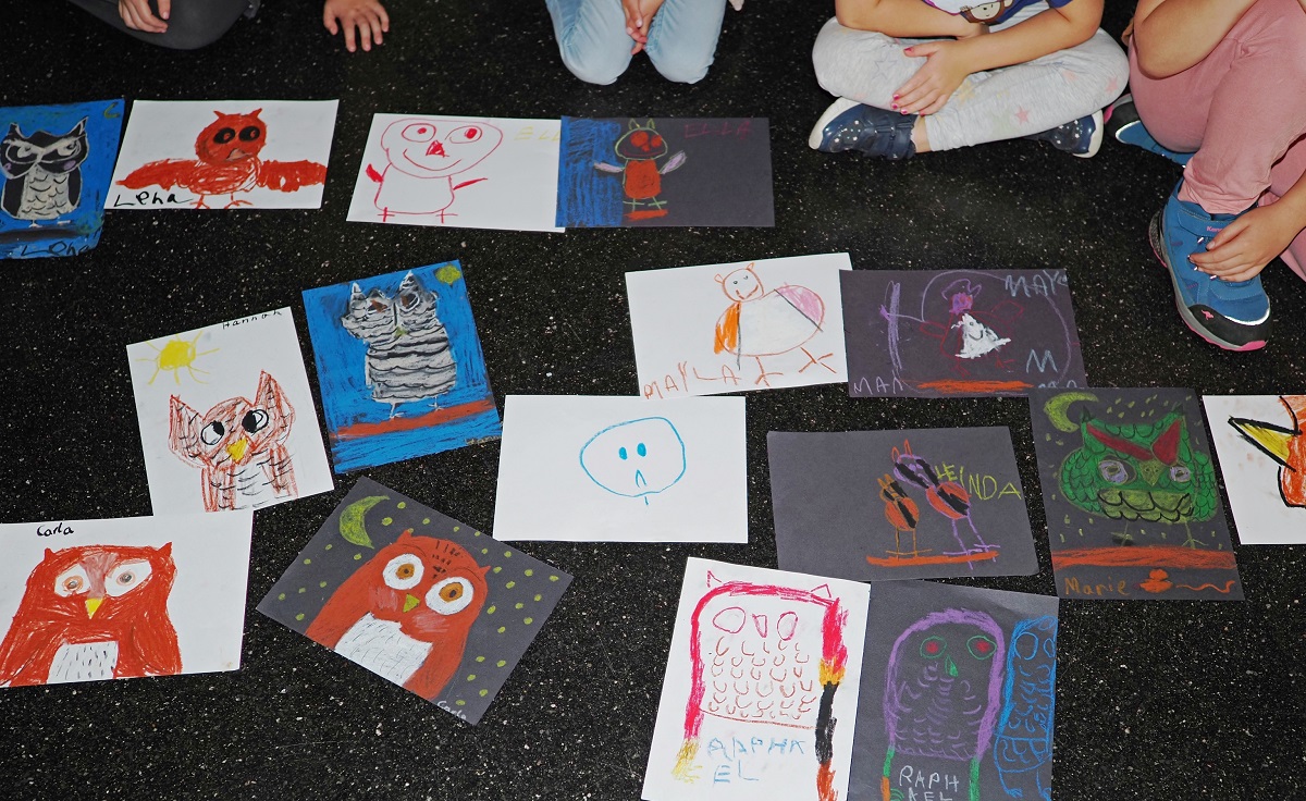 An den "Kreativer Mittwoch"-Terminen nahmen sowohl Kinder als auch Erwachsene teil. (Foto: Tatjana Steindorf)