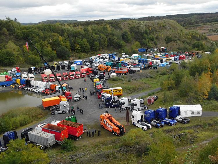 Die Trucker-Szene war im Stffel-Park versammelt. Fotos: wear