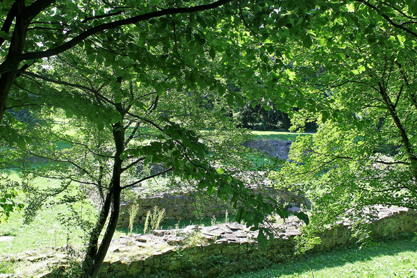 Die Ruine im Park Reitersdorf - ein verwunschener Ort. Foto: Privat