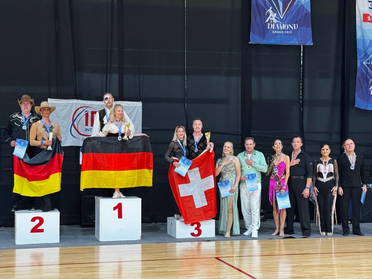 Knapp am Treppchen vorbei, aber dennoch ein grandioser Erfolg f�r Petra Lahnstein und Ecki May. (TGC Redoute Koblenz e. V.)
