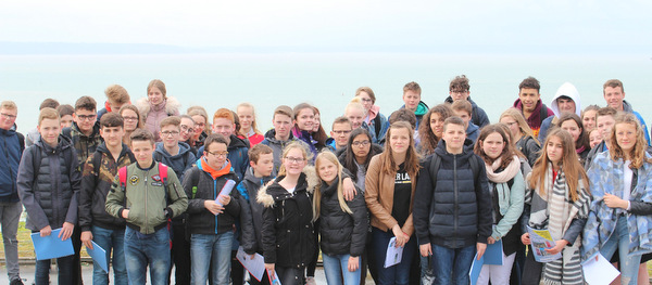 Fcamp an der Alabasterkste in der Normandie war das Ziel von 23 Schlerinnen und Schler der Westerwaldschule Gebhardshain. (Foto: Westerwaldschule) 