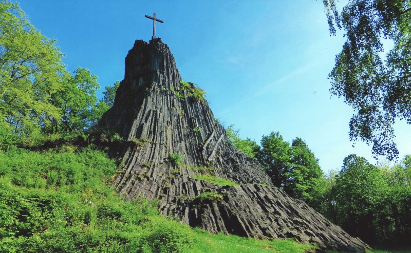 Der Druidenstein bei Kirchen (Sieg). Bildrechte: Naturregion Sieg