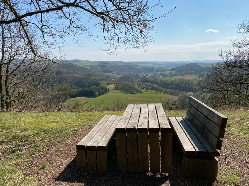 Rastplatz aus Aussichtspunkt 