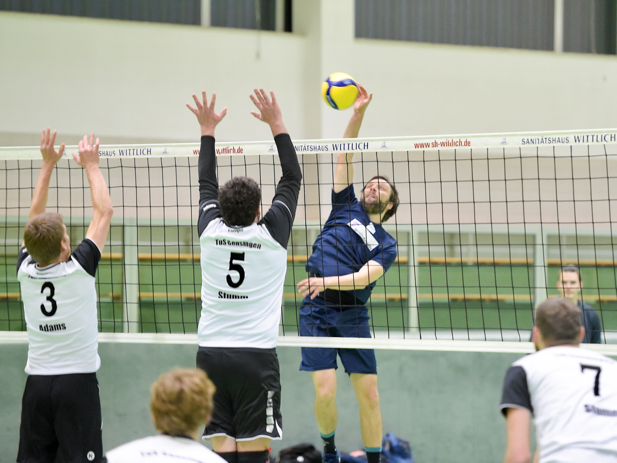 Westerwald Volleys siegen mit 3:2 im Spitzenspiel gegen den TV Wiesbach