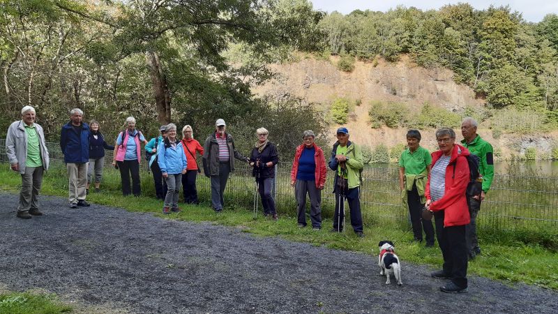 Gefhrte Wanderung um Bad Marienberg herum