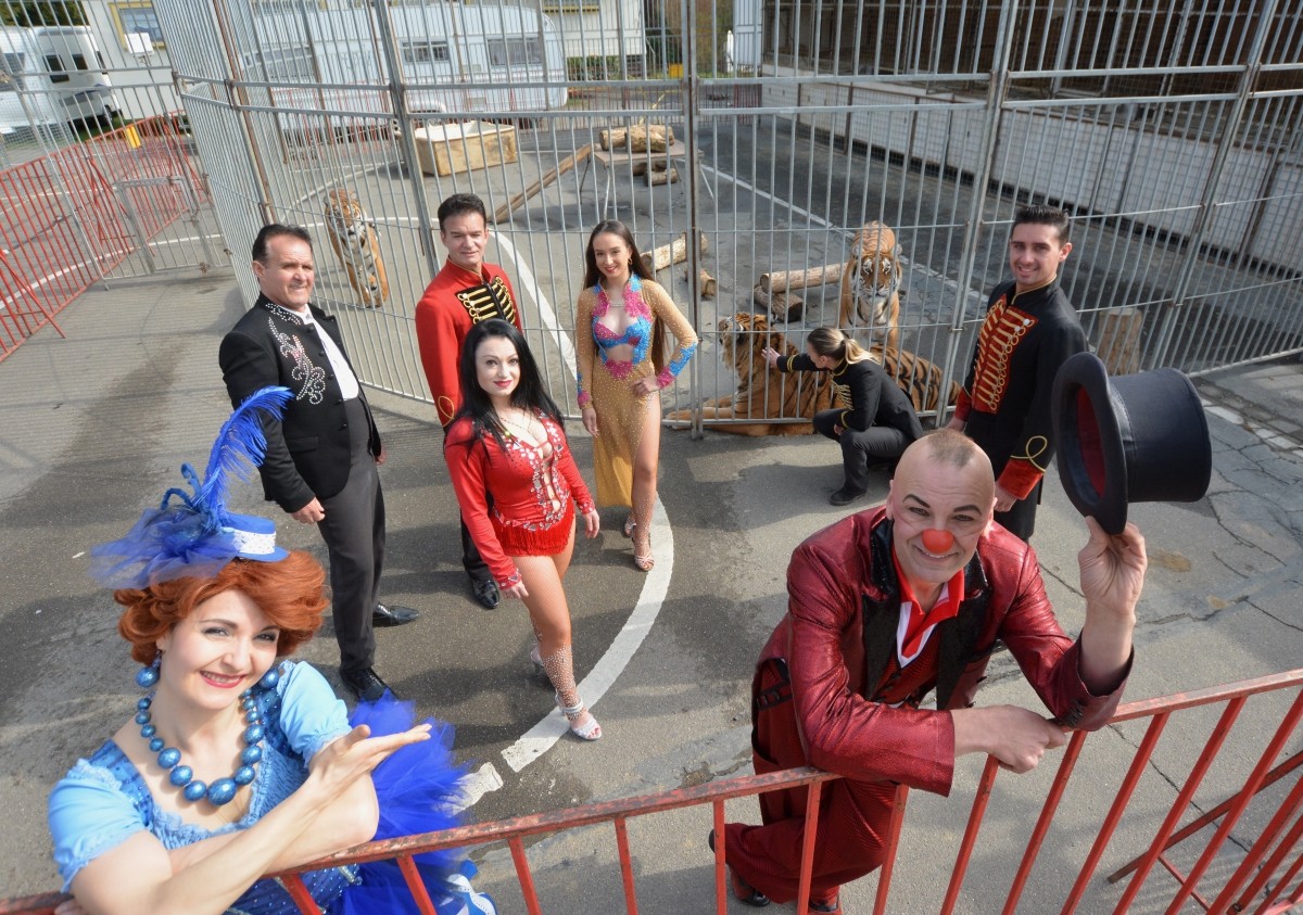 "Moskauer Circus" gastiert in Betzdorf: In der Manege ist kein Platz für Krieg
