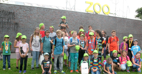 Zoo und Flughafen waren das Ziel