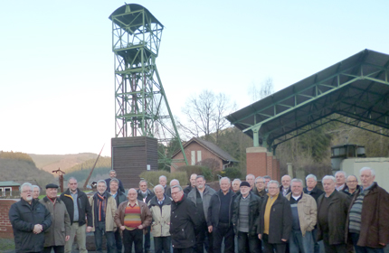 Exkursion im Bergbaumuseum des Kreises in Herdorf-Sassenroth. Foto: Verein